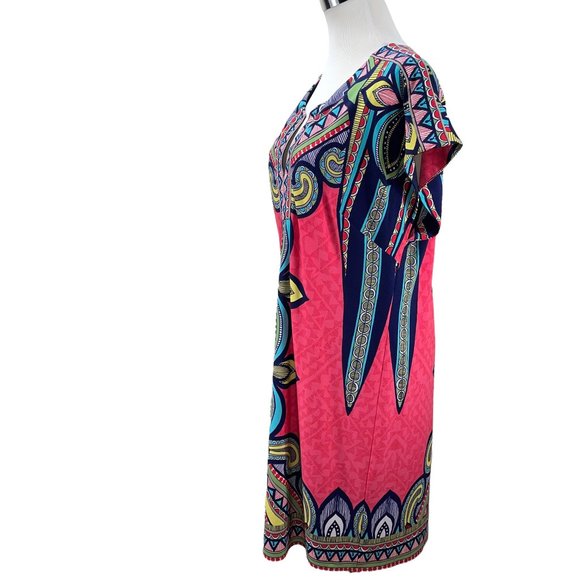 Vintage Yet New Laundry by Shelli Segal Silky Stretch Jersey Shift Dress - Picture 6 of 14